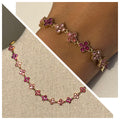 Collier + bracelet Almina