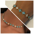 Collier + bracelet Almina