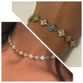 Collier + bracelet Almina